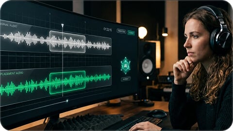 Replace Music Section