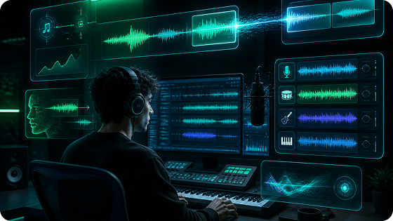 Extend, Edit and Remix AI Music